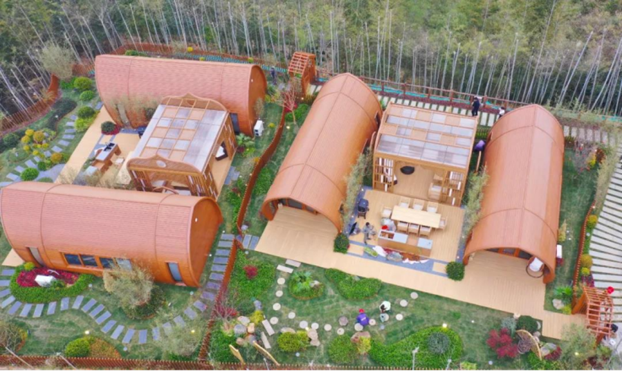 1.援建的萬安縣百美村宿 1.援建的萬安縣百美村宿